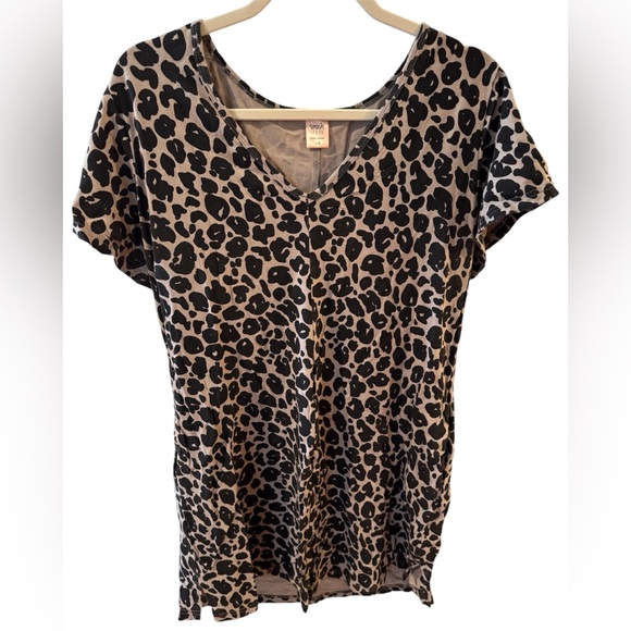 Smash & Tess Mini Animal Print Dress - Picture 1 of 3